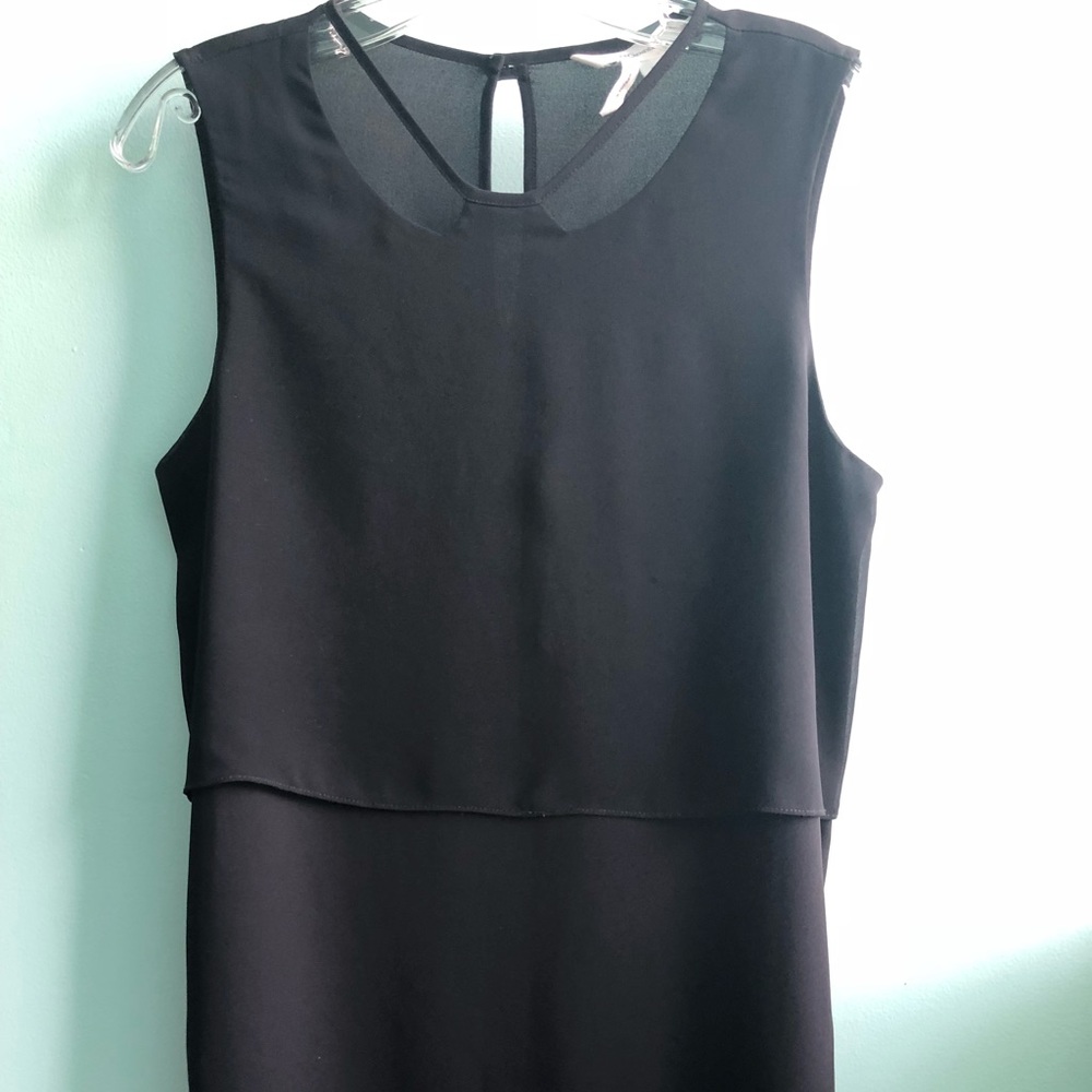BCBG long black top